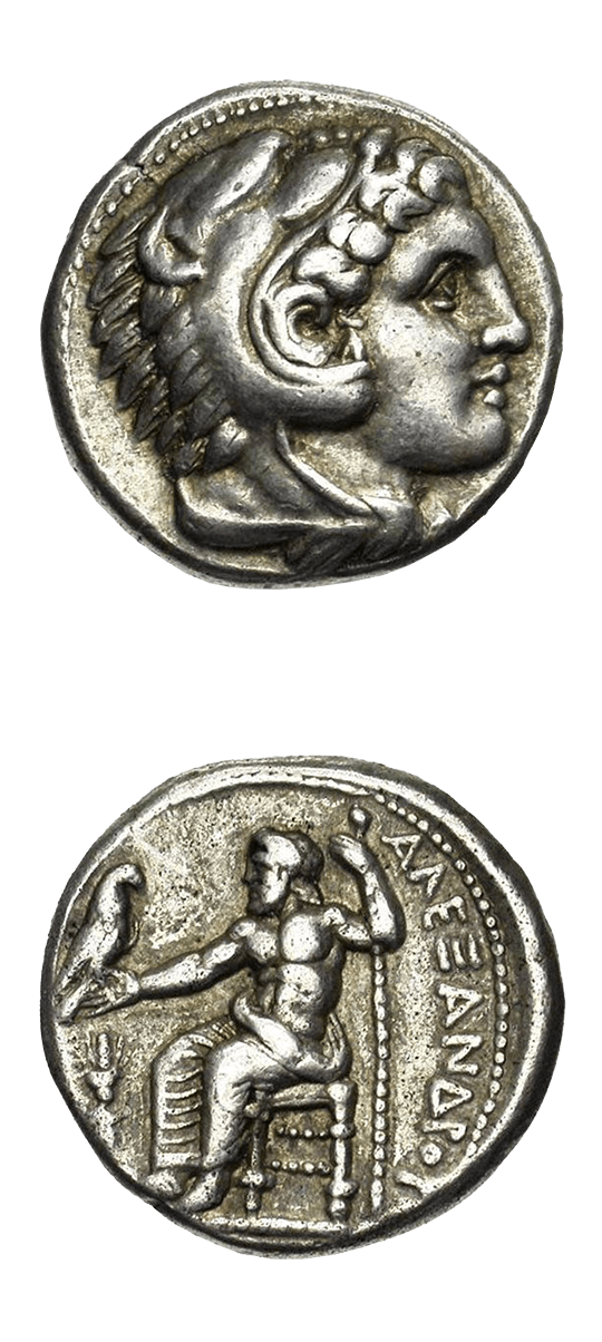 Griechische Münzen in 1 Troy Unze Silber 99.99%