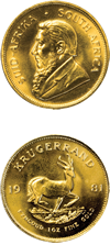 Gold coin : Krugerrand