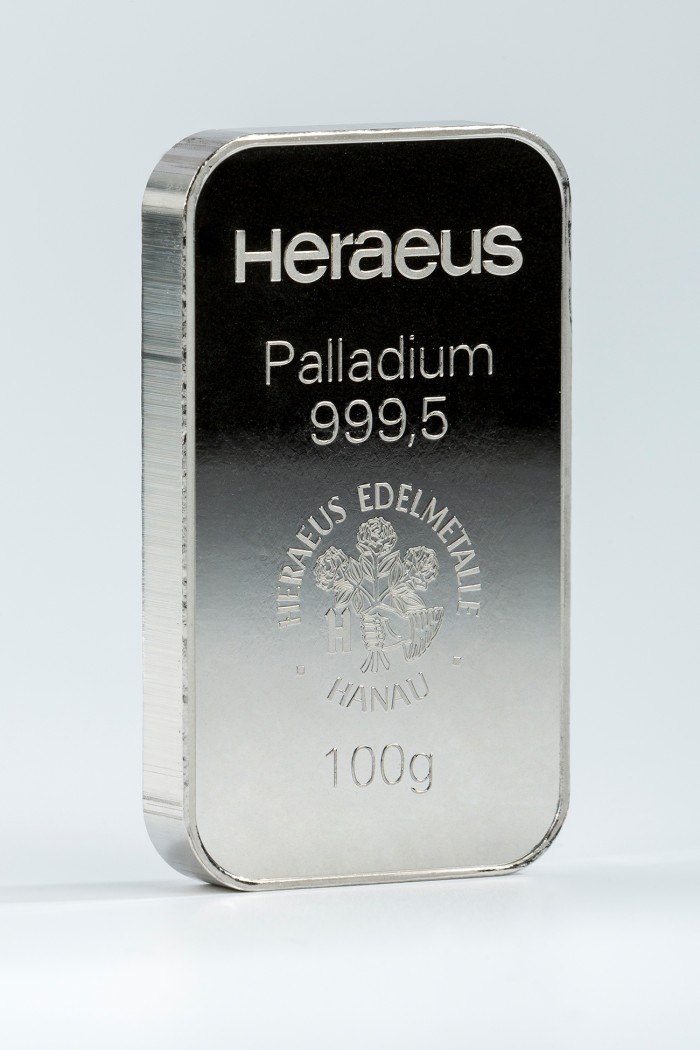 Lingot 1 Kg Palladium 99.95% 