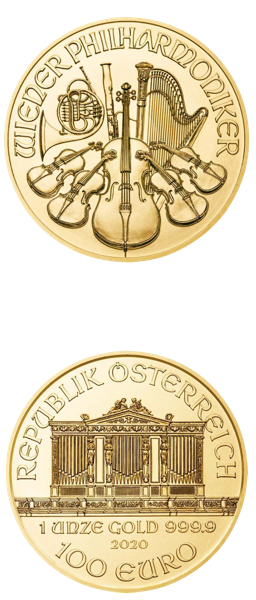 Gold coin : Austria Philharmonic