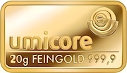 Gold ingot 20 g