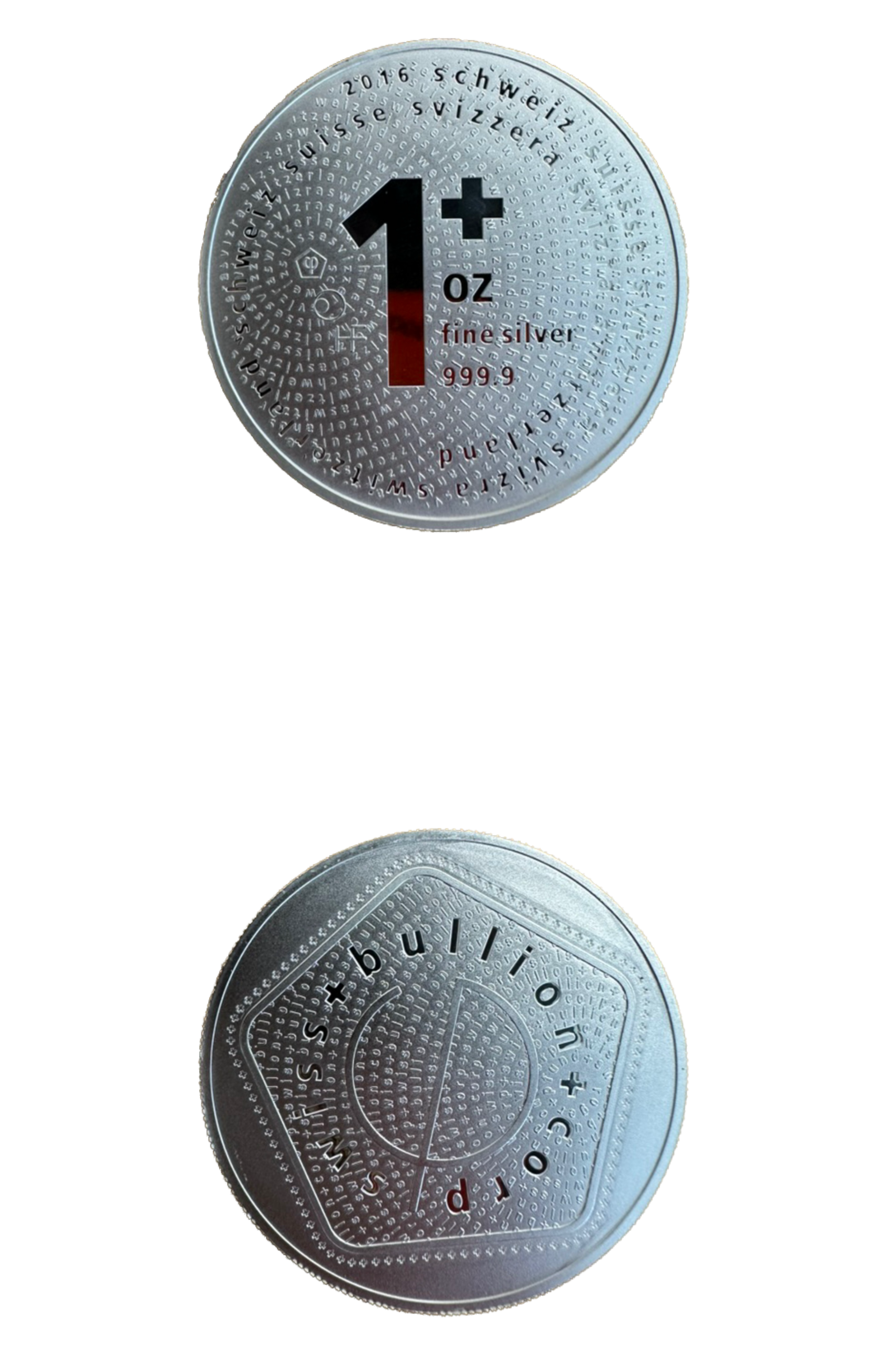 1 oz Silbermünze Swiss Bullion