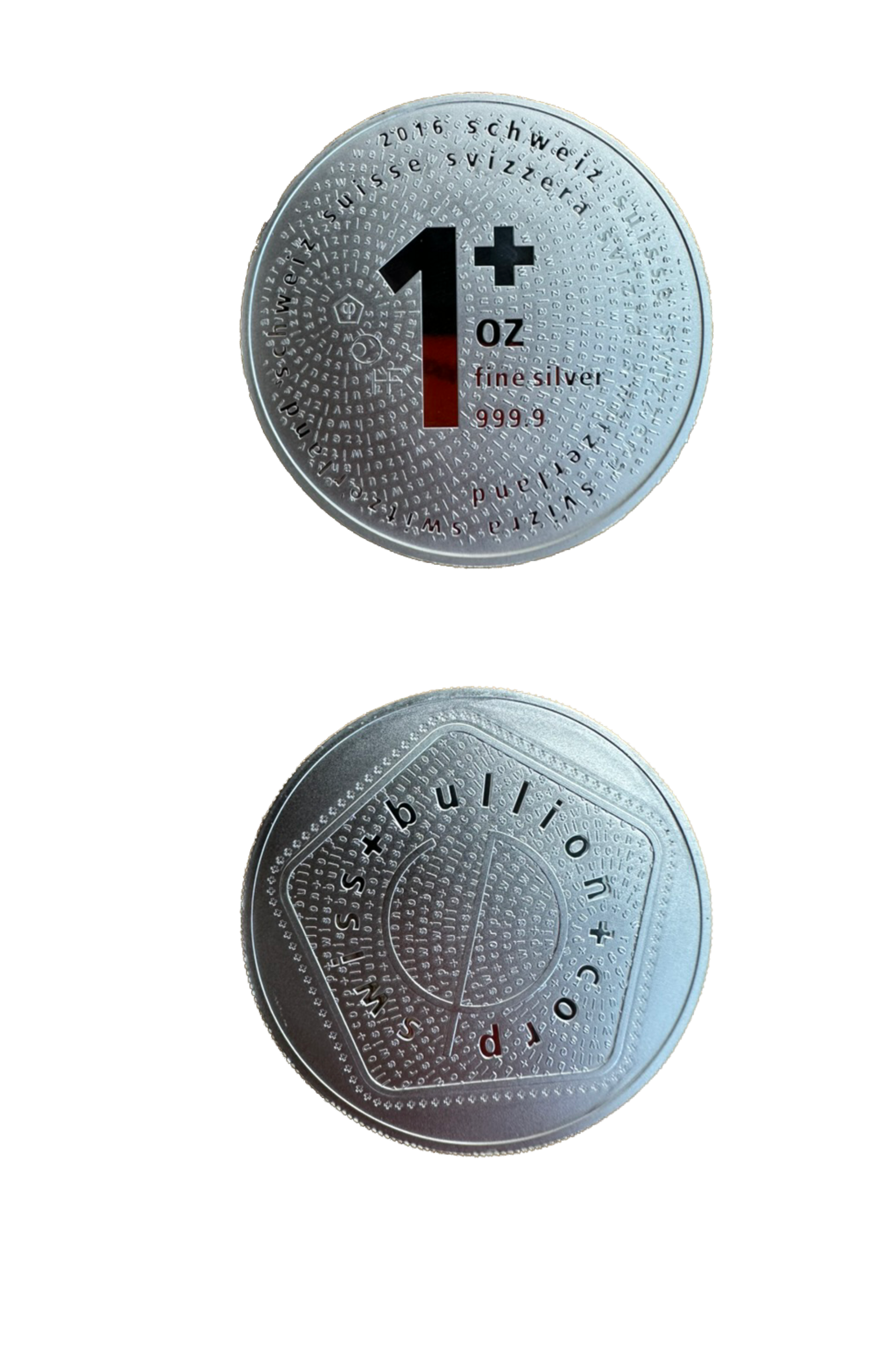Pièce argent Swiss Bullion 1 oz