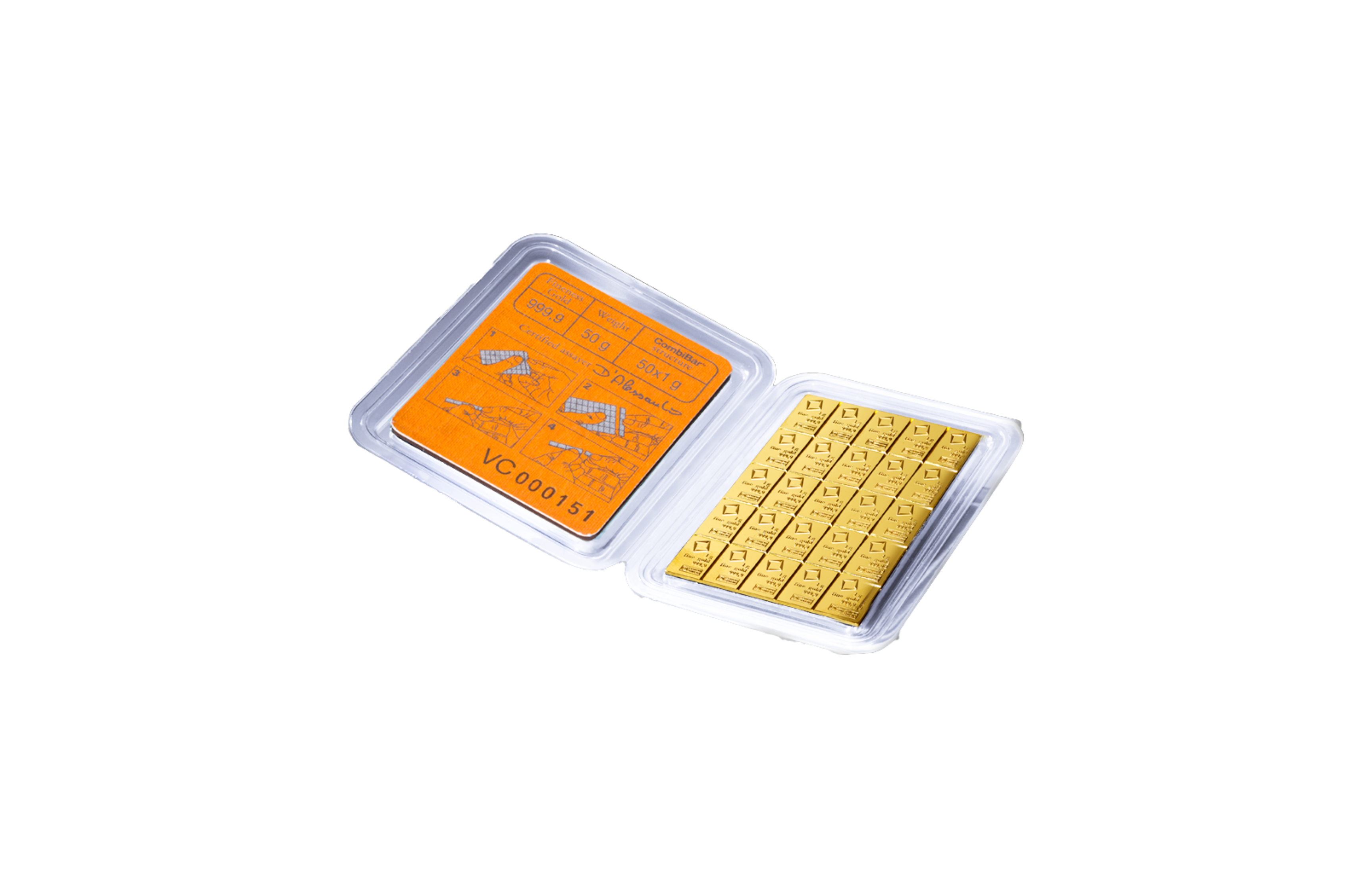 Barre d'Or : CombiBar 10 x 3.11gr