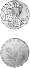 Silver coin : Silver Eagles