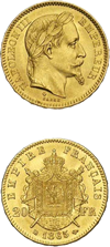 Napoleon 20 francs