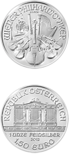Silver coin : Philharmoniker